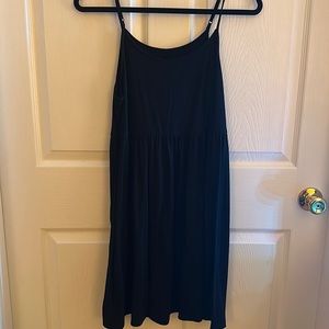Short black comfy dress